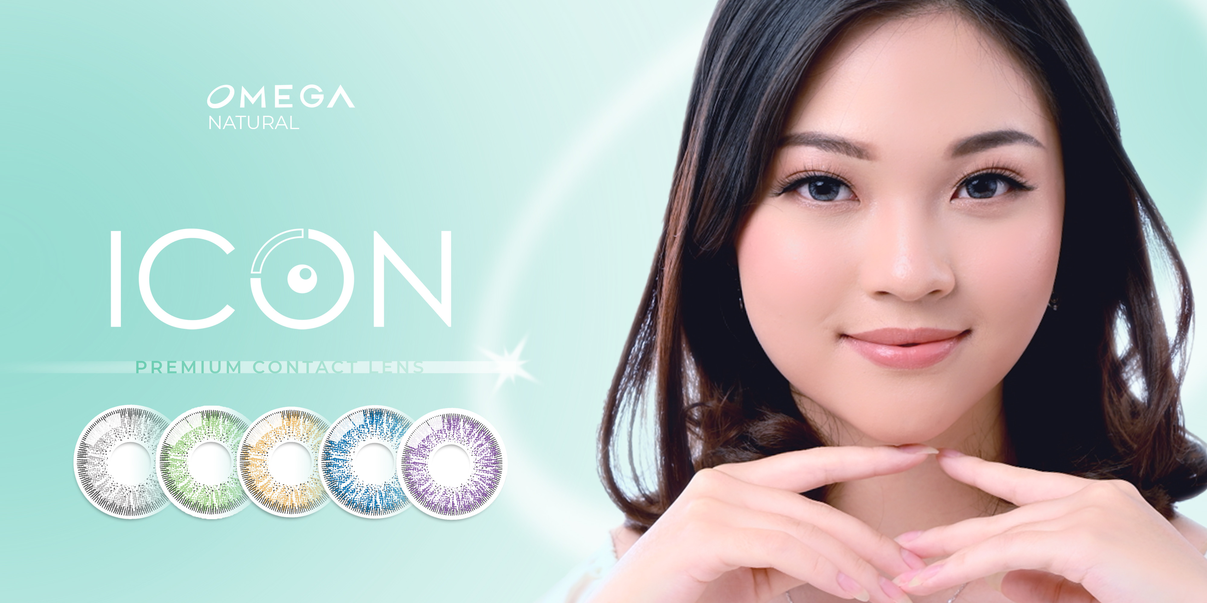 Omega ICON Color Contact Lens